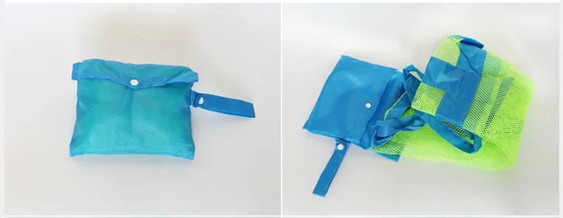 DE Strand Spielzeug Aufbewahrungstasche Tote детская складная пляжная сумка Taschen