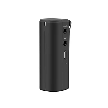 

Portable 2.4GHZ Wireless Lavalier Microphone HD Digital Microphone 50-15 KHz 360 Degree Sound Pickup Transmitting-Receiving