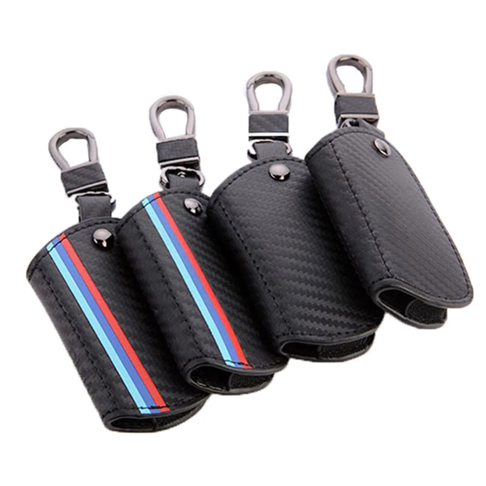 Funda de cuero para llave de Bmw, accesorios para Bmw E30, X5, E70, E91, G30, Serie 1, E90, E34, X5, E53, F31, X3, E83