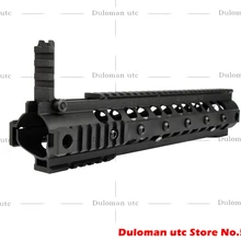 Duloman utc KAC SR-16 SR25 URX III& 3 Тактический поручень 12,5 дюймов с откидным фронтальным прицелом для страйкбола винтовок AEG/GBB