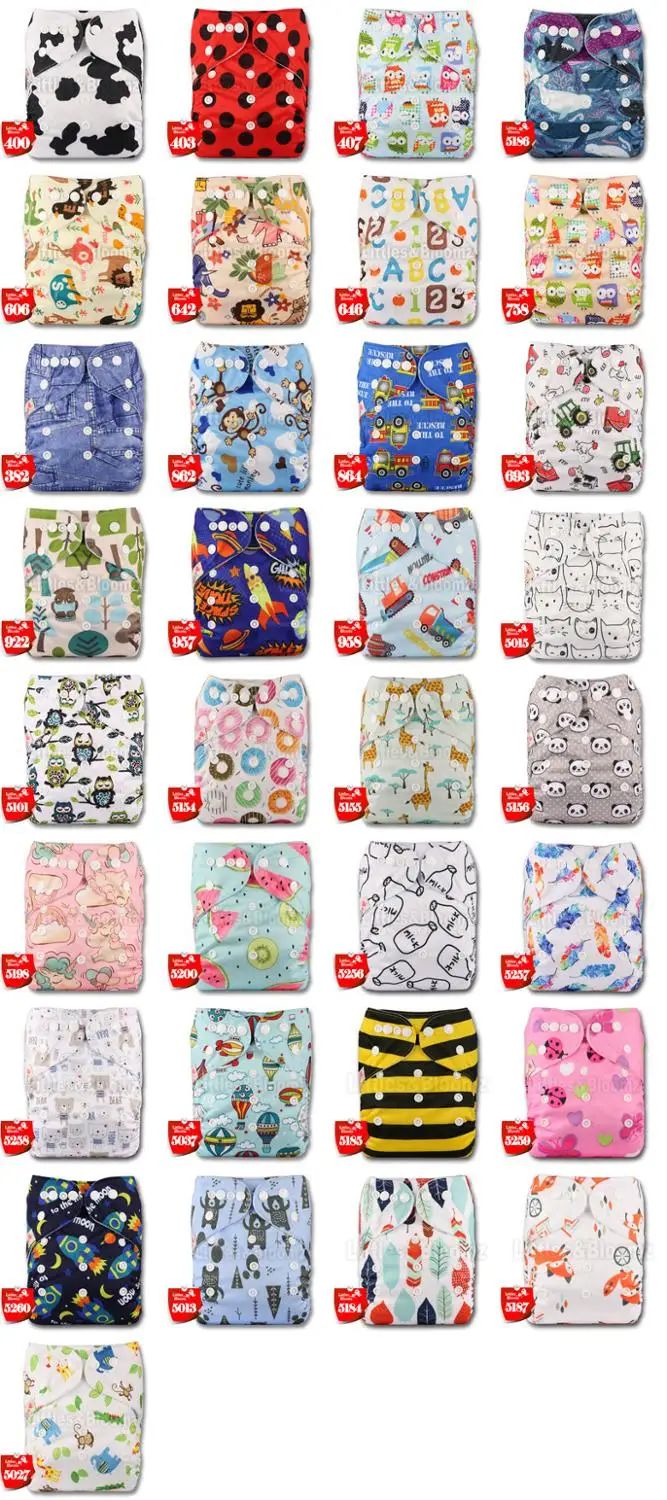 [Littles&Bloomz] новые детские один размер Многоразовые вкладыши для тканевых подгузников крышка Обёрточная бумага для Применение с плоским крышам или приталенные пеленки