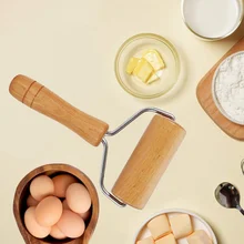 1 шт. двухсторонняя деревянная палочка для муки скалка для теста кухонный инструмент прибор для выпечки для печенья бисквит Фондант