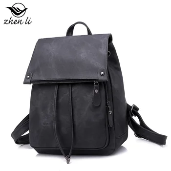 

2020 New Style Bag Women's Fashion PU Backpack Retro Travel Backpack