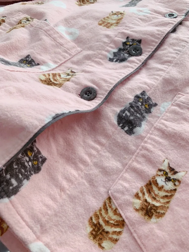 Женский пижамный комплект с мультяшным рисунком, женская одежда, пижама, женское нижнее белье, Женский Топ с рукавами