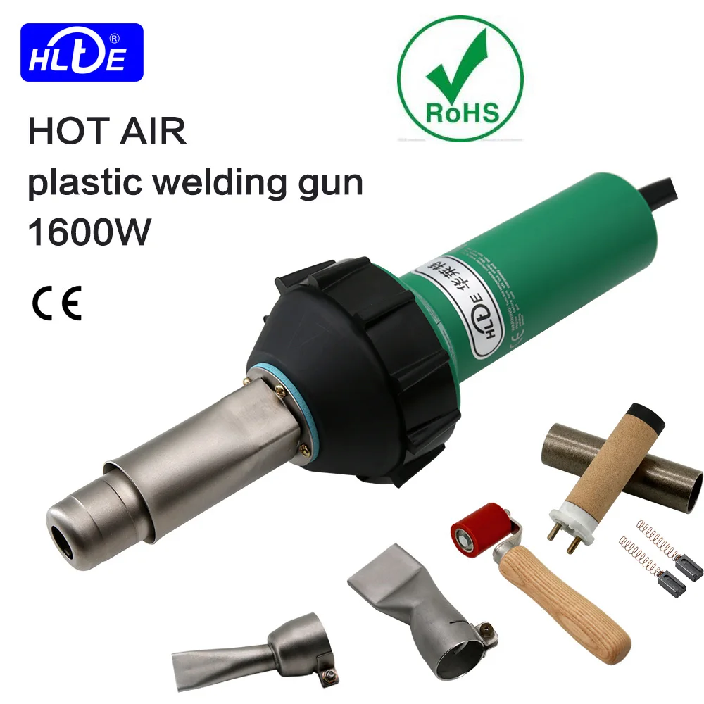 Pistola Termica Per Saldatura A Pistola Ad Aria Calda 1600 W Con Ugelli Di Velocita Roller Pe Pistola Per Saldatura Con Asta In Plastica In Pvc Utensili Elettrici E A Mano Fai