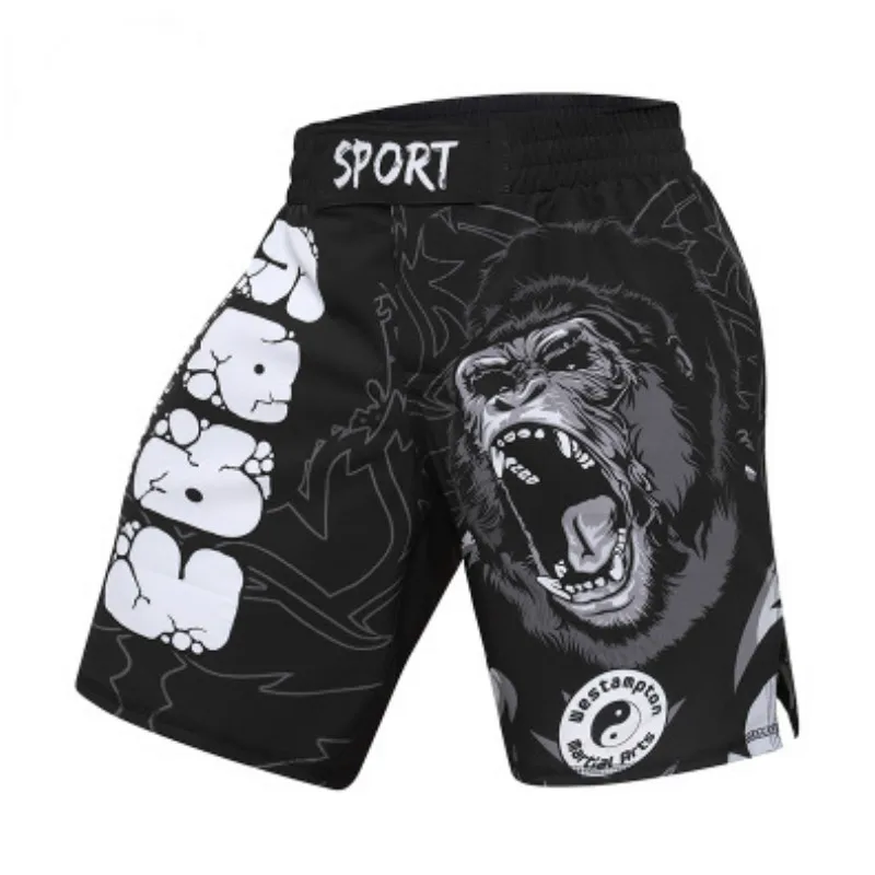 Компрессионные рубашки мужские для MMA бокса Муай Тай шорты Рашгард джиу джитсу