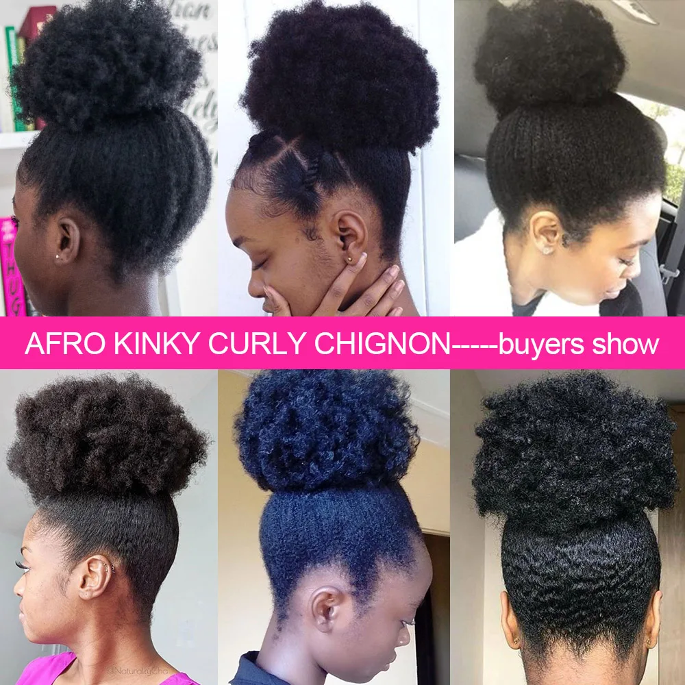 Парики из Валенсии афро пышные короткие кудрявые вьющиеся шиньоны волосы пучок