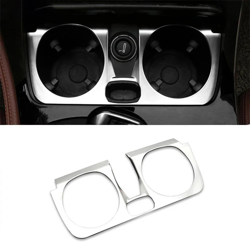 Car Front Water Cup Holder Frame Decoration Cover for BMW 5 Series F10