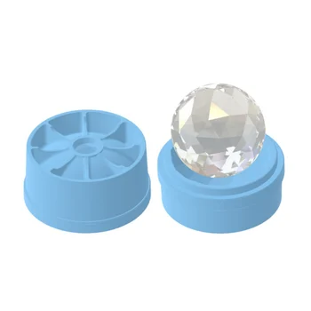

Leak Proof Ice Ball Mold Maker Safe Flexible Slow Melt Sphere Form Ice Cube Tray Silicone Mould Easy Release A