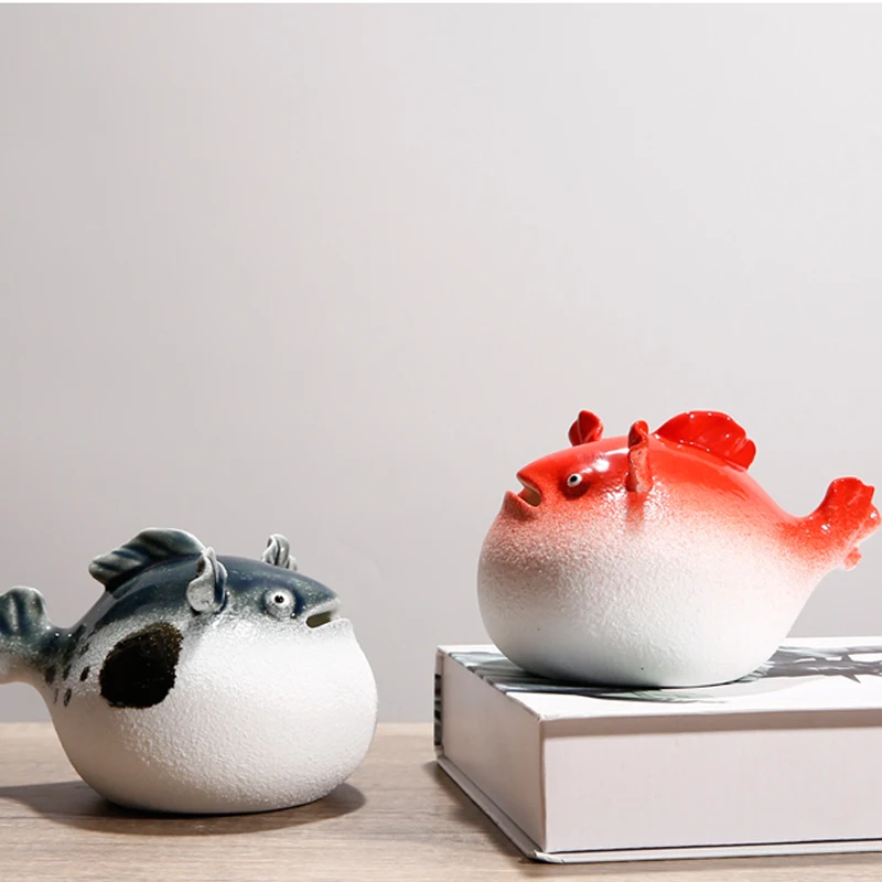 Европейские креативные миниатюрные фигурки Рыбок-мешков высокого качества