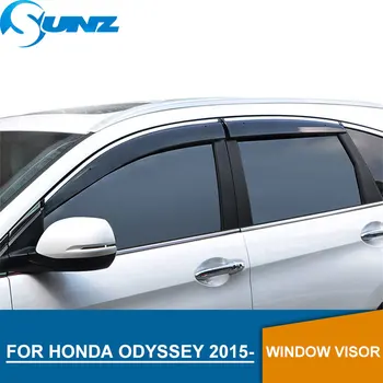 

Side window deflectors rain guards For Honda ODYSSEY 2015 2016 2017 2018 Car Wind Deflector Sun Rain Guards SUNZ