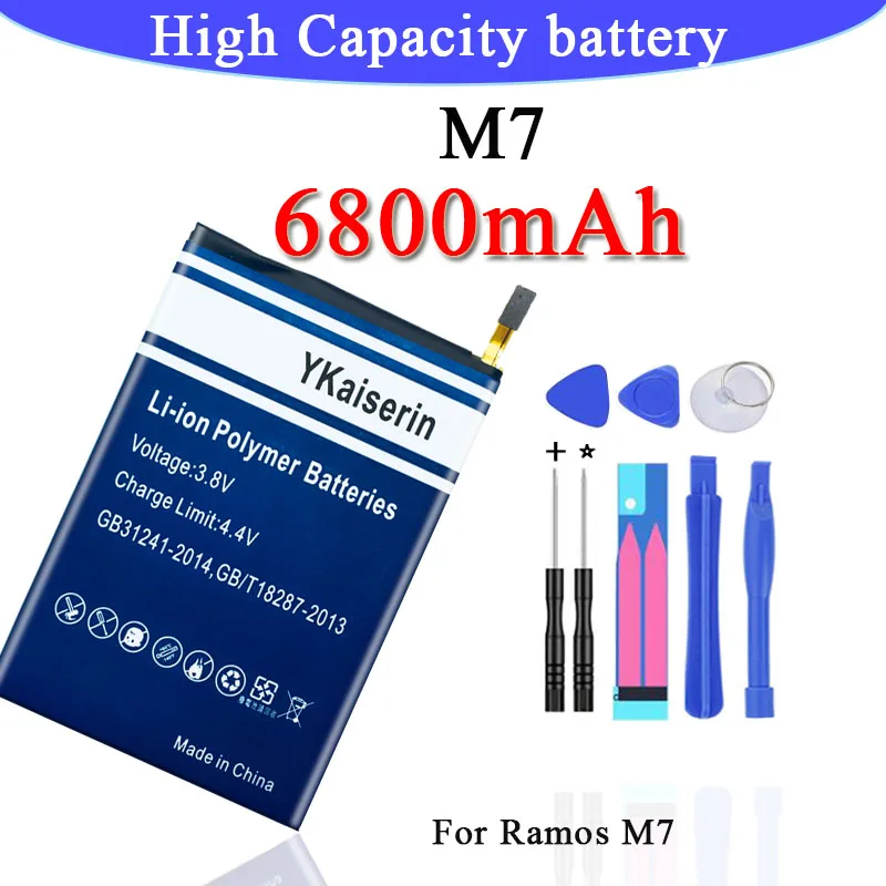 Для Ramos M7 6800 мАч литий-полимерный аккумулятор аккумулятор для Ramos M7 мобильная телефонная батарея+ отслеживающий аккумулятор Numbe
