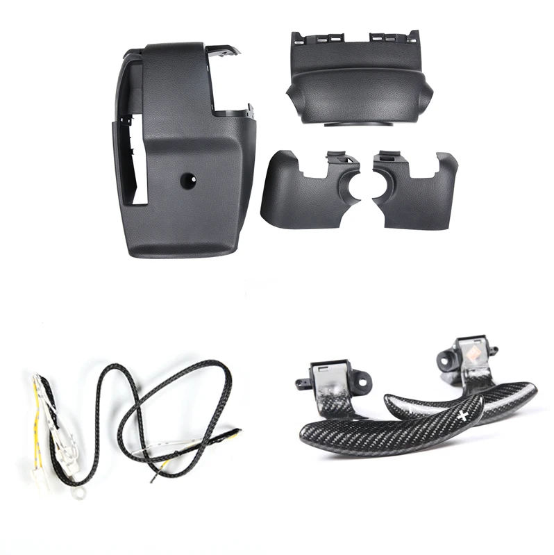 

INFINITI FX35 FX50 QX70 2009-2017 STEERING WHEEL PADDLE SHIFTERS WITH COVERS OEM