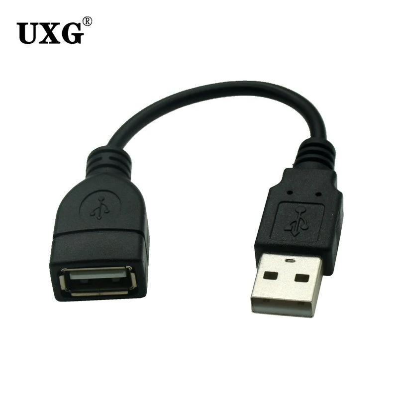 Cable corto de extensión de datos USB 2,0 para Smart TV PS4, Cable macho a  hembra de carga, 10CM, 0,5 m, 1,5 m, 3m, 5m|Cable de cámara| - AliExpress