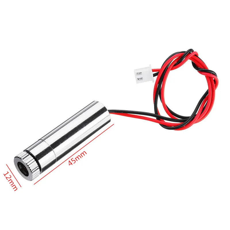 Focusable 200mW-250mW 650nm Laser Module Red Dot Laser Generator Diode Replacement Mini DIY Engrave