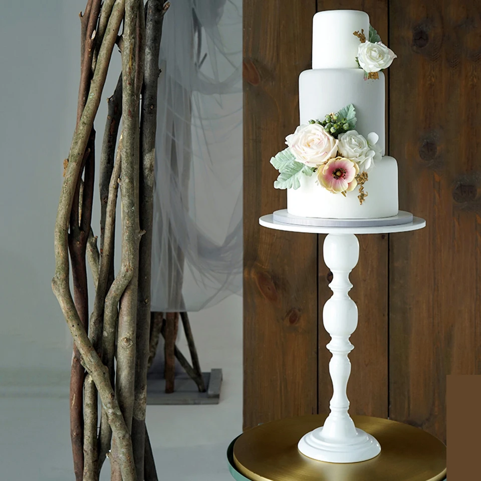 Transhome подставка для торта металлическая белая стойка для десерта с высокой ногой свадебный реквизит украшение для дня рождения Макарон стенд для кекса
