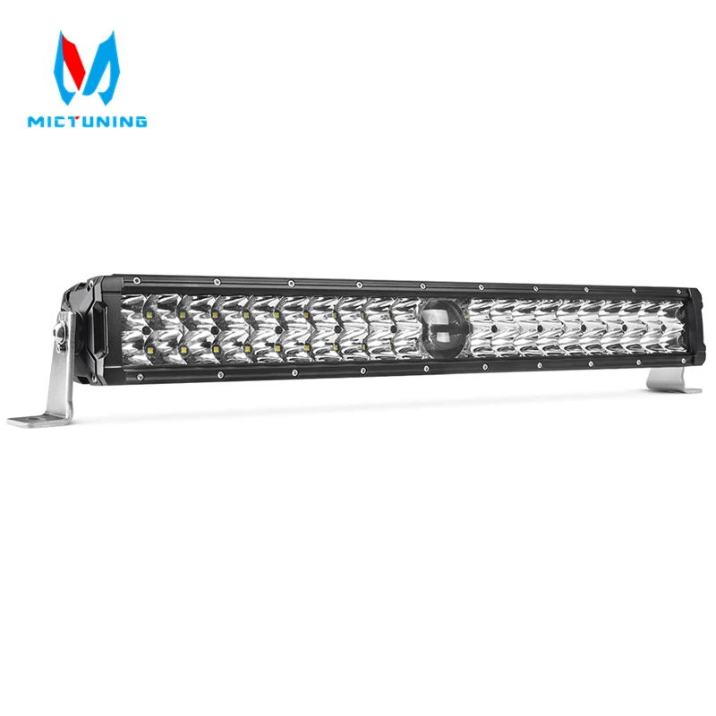 

MICTUNING O-guider 22 Inch LED Driving Light Bar with Laser Light 6000K Highspeed Spot Combo Light for Off-road SUV UTV ATV Boat