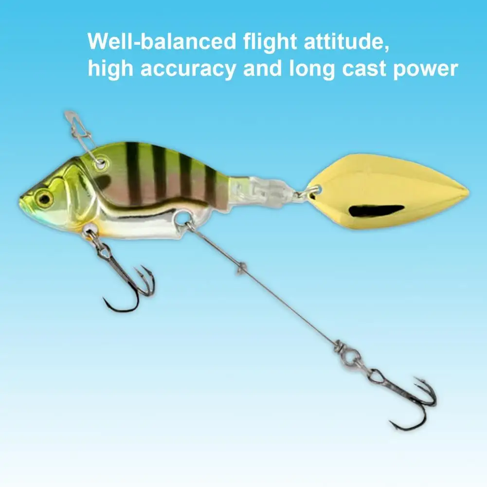 13.6g VIB Fishing Lure Sinking Powerful Hook Vibration Lipless