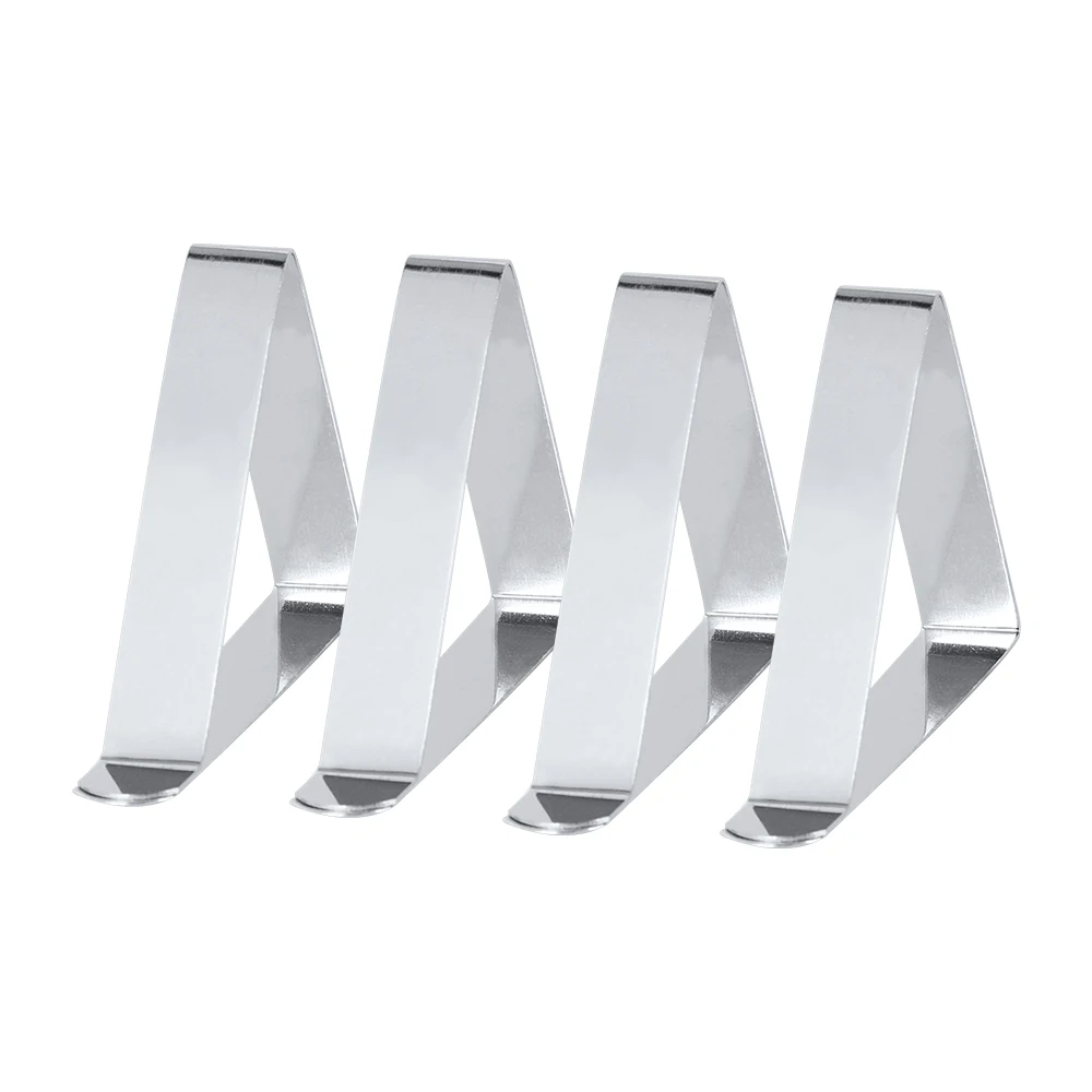 4 шт. зажимы для скатертей из нержавеющей стали свадебной променады держатель