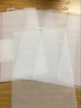 

Top Quality 14CT Clear Plastic Canvas Fabric For Cross Stitch Ornament Ornaments Wind Chimes Bell Windbells, 28x21cm