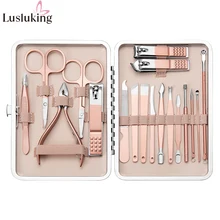 

Nail Clipper Manicure Set High Quality Stainless Nail Cutter Pedicure Scissor Cuticle Nipper Nail Tools Personal Care Kit