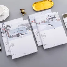 B5 толстый пластиковый чехол для записной книжки 16 K студентов ПВХ пластиковая обложка Книга Южная Корея Свежий Простой Ноутбук канцелярские принадлежности