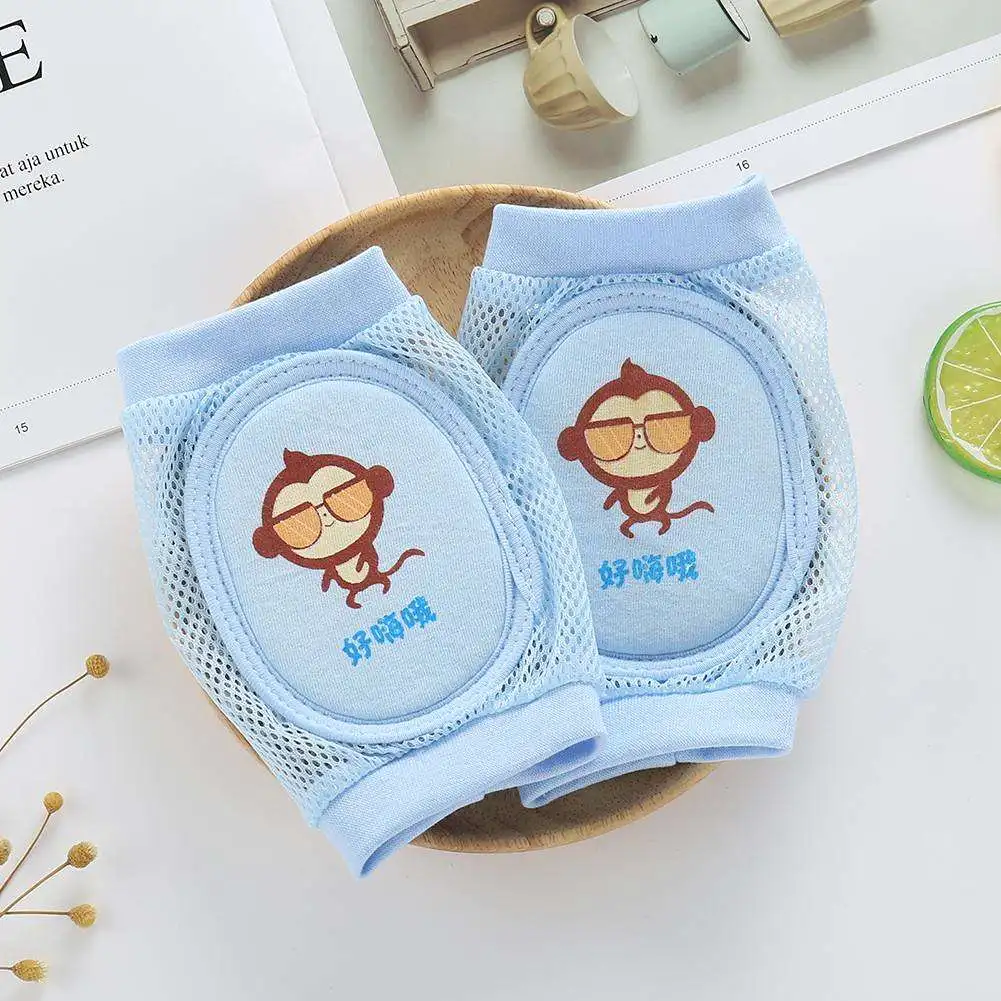 Baby Soft Mesh Anti-slip Elbow Protector Crawling Knee Pad Infant Toddler Safety