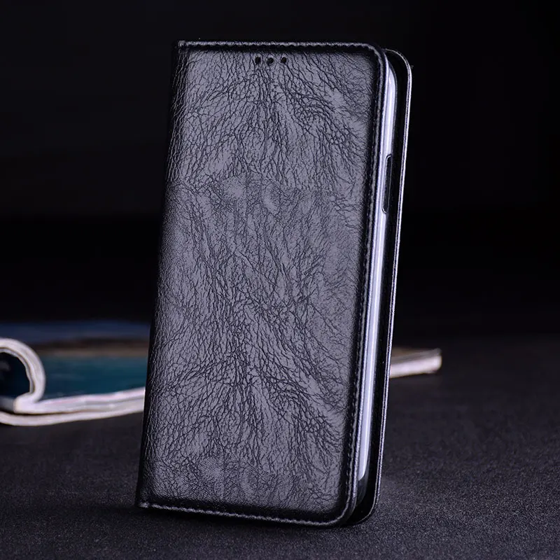 Black Роскошный кожаный чехол для Samsung Galaxy A3 A5 A7 A8 A8 плюс A8 звезда A6 плюс A10 A30 A40 A50 с ТПУ покрытие для чехла - Цвет: Black