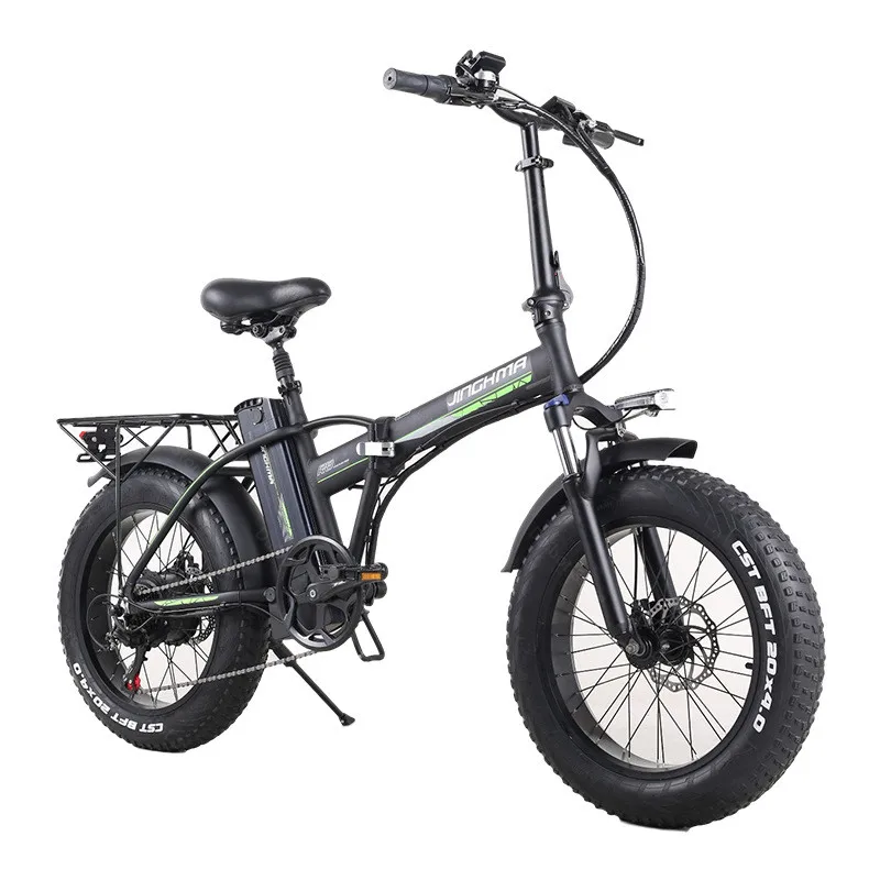 Wide Tire Foldable Electric Bike R8 Two Wheels Bicycles Smart Snow/Beach 800W 48V Bicycle | Спорт и развлечения