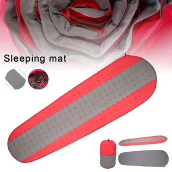 

Portable Inflatable Camping Mat Inflatable Mattress Ultralight Single Sleeping Pad Air Mattress Folding Bed Travel Sleeping Mat