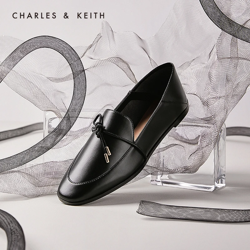 CHARLES＆KEITH New Arrival for Autumn 2020CK1-70380793Women two wearing styles loafers shoes the back heel can be stepped on | Обувь