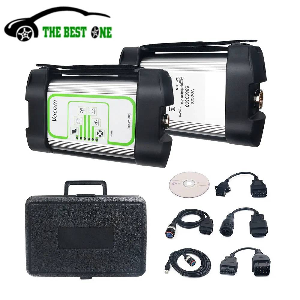 ForVolvo 88890300 Vocom Interface Truck Diagnostic Tool Calibrate & Programming For UD/Mack/Renault Vocom Online Update automotive diagnostic scanner
