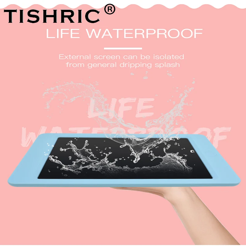 

TISHRIC Business Writing Tablet Thick Pen 8.5''/10'' LCD Kids Drawing Tablet Digital Graphics Tablet Message Board With Stylus