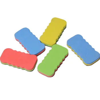 

10pcs Lightweight Mini Whiteboard Erasers Nonmagnetic Board Cleaners Whiteboard Dry-wipe Business Supplies for Home