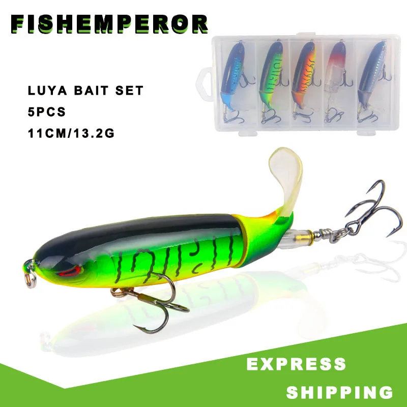 

Fishing lure set spinnerbait isca 5pcs 13.2g 11cm artificial hard bait pencil esche artificiali mare carp wedkarstwo ABS bait