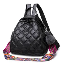 Рюкзак женский стиль корейский стиль ромб оболочки универсальный модный стиль мини плечо двойного назначения Рюкзак женский B