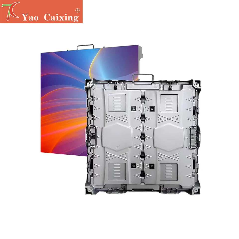 P4 Outdoor 768X768Mm Impermeabile Cabinet In Alluminio Display Ip67 Ad Alta Luminosità Video Wall