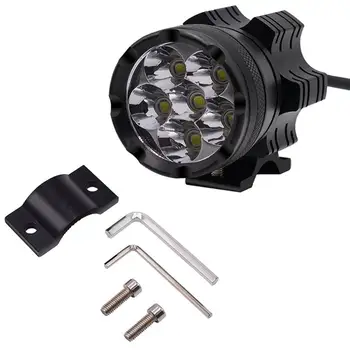 

Motorcycle Light Externally Always Bright Waterproof Spotlight 9V-48V Aluminum Alloy Led Headlight Headlights 30W
