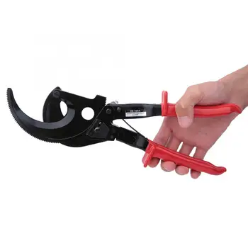 

HS-520A Ratchet Copper Wire Cutter Aluminum Copper Wire Cutter Pliers Cutting Capacity