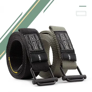 

Military Tactical Belt Men Canvas Belts for Jeans Male Casual Metal Pin Detachable Buckle Straps Belt