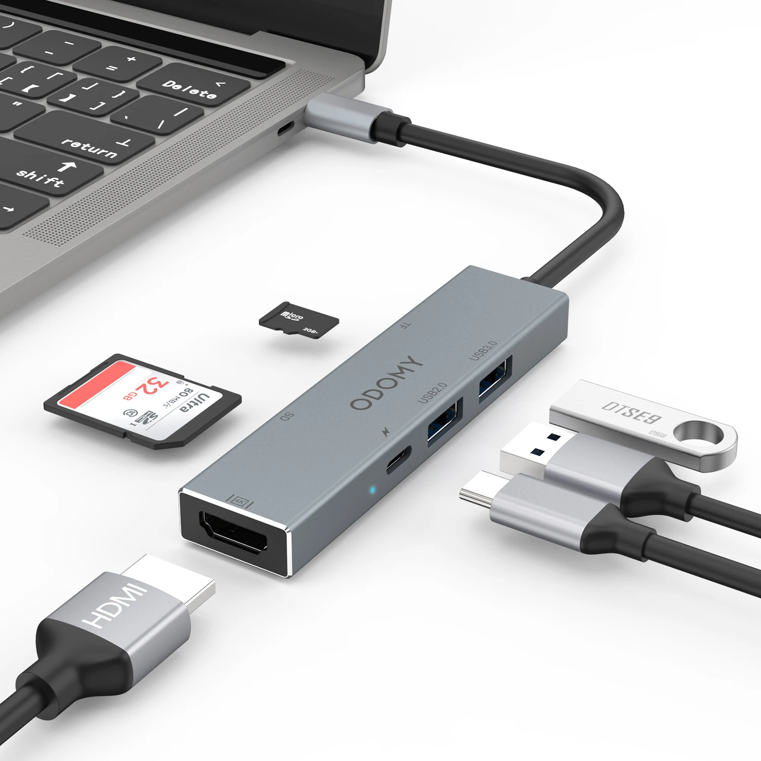 

USB C HUB Type C to HDMI Multi USB 3.0 HUB HDMI Adapter Dock for MacBook Huawei Mate20 USB3.1 Splitter Port Type C HUB