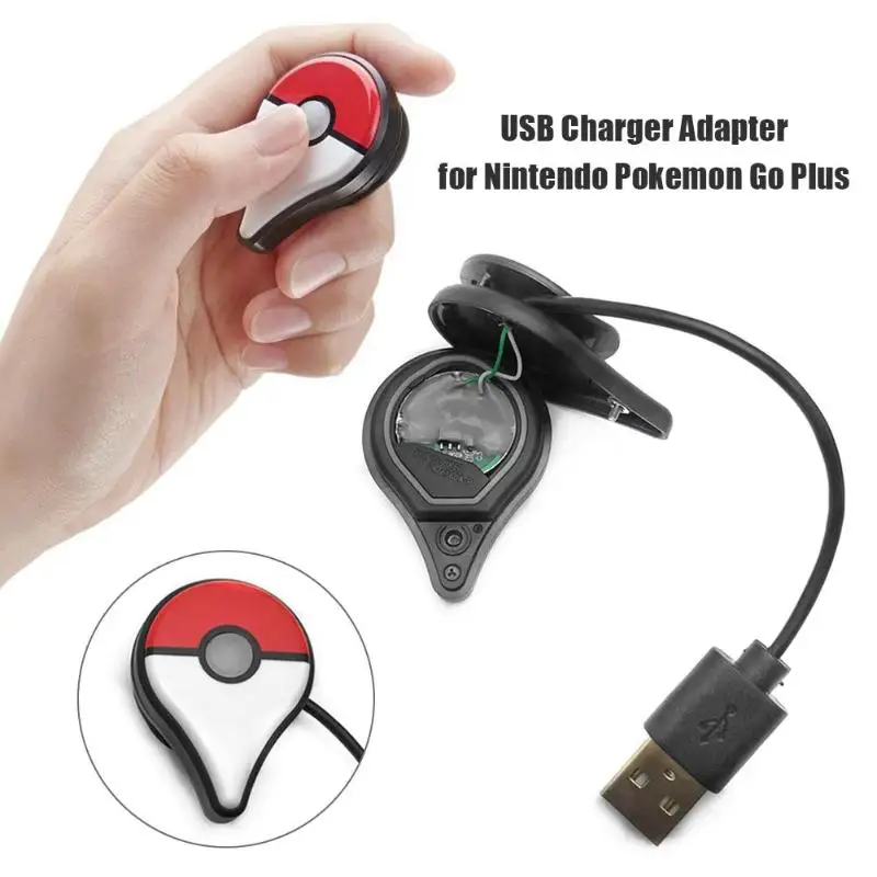 USB зарядное устройство адаптер для Zend Pokemon Go Plus Bluetooth браслет длительный срок службы без нагрева длительный