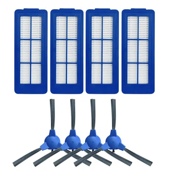 

8PC/Set Side Brush Filter Replacement For Eufy Robovac G10 Hybrid Robot Vacuum Cleaner Part Corner Brush