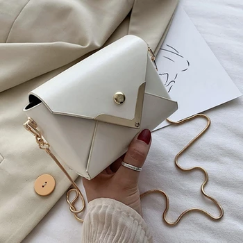 

2020 casual small flap shoulder bags women chains rivet crossbody bag
