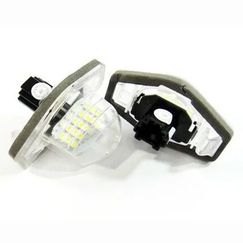 

PC+Aluminum License Plate Lights Lamp For Honda CR-V FR-V Jazz Odyssey