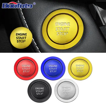 

Doofoto Car Start Stop Button Cover Ring Sticker For Toyota Corolla CHR Camry GT86 Rav4 Yaris FT86 FR-S Accessories Font Glow
