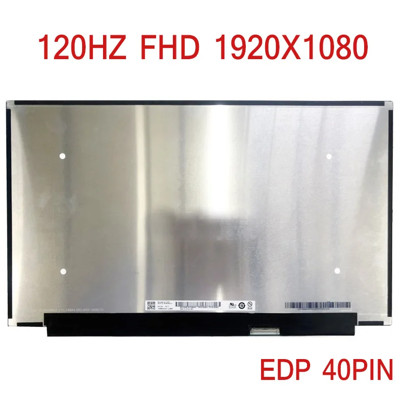 Portátil Gaming Lcd Display Led Tela Ips B156han13.1 B156han13.0 Nv156fhm-nx1 N4u 120hz Matrix Fhd 1920*1080 Edp 40 Pinos 15.6