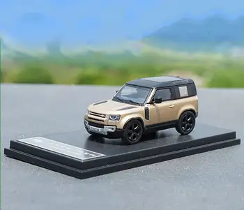 

1/64 Scale Land Rover NEW Defender Gold Diecast Car Model Collection Toy NEW