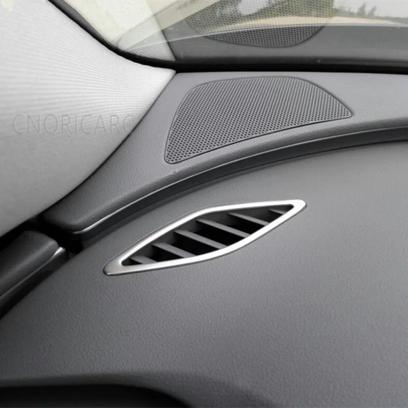 

CNORICARC Car Air Conditioner Outlet Frame Decorative Strip For Audi A6 C7 2012-18 Stainless Steel Air Outlet Cover Trim