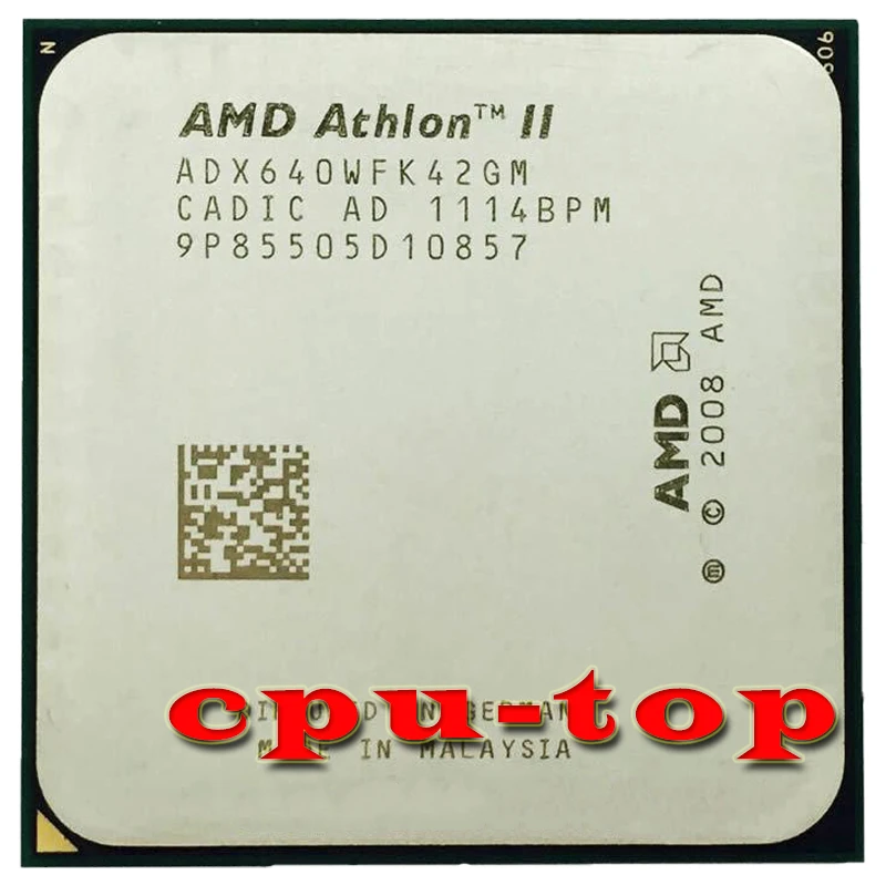 Free Shipping AMD Athlon II X4 640 3 GHz Quad-Core CPU Processor ADX640WFK42GM Socket AM3